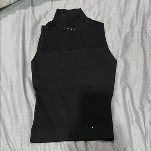 Elegant Black Sleeveless Top